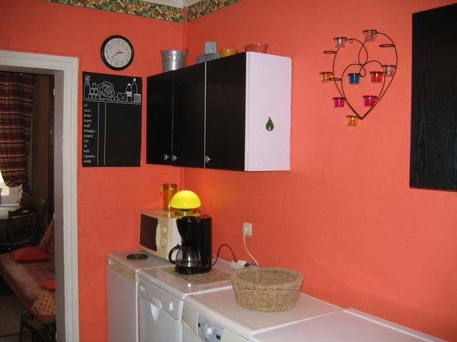 Roomy and equipped kitchen.